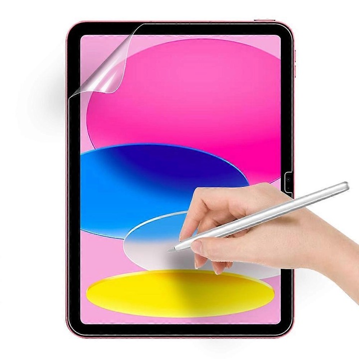 Képernyővédő fólia iPad 10.9 2022 2025 átlátszó érintésérzékeny