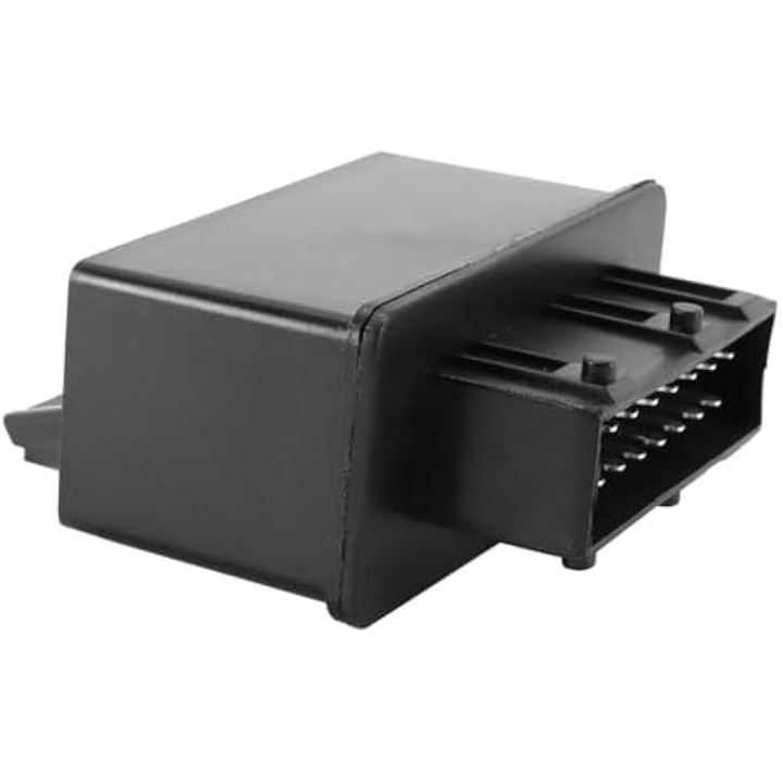 Releu dublu combustibil ABS, piesa auto, negru