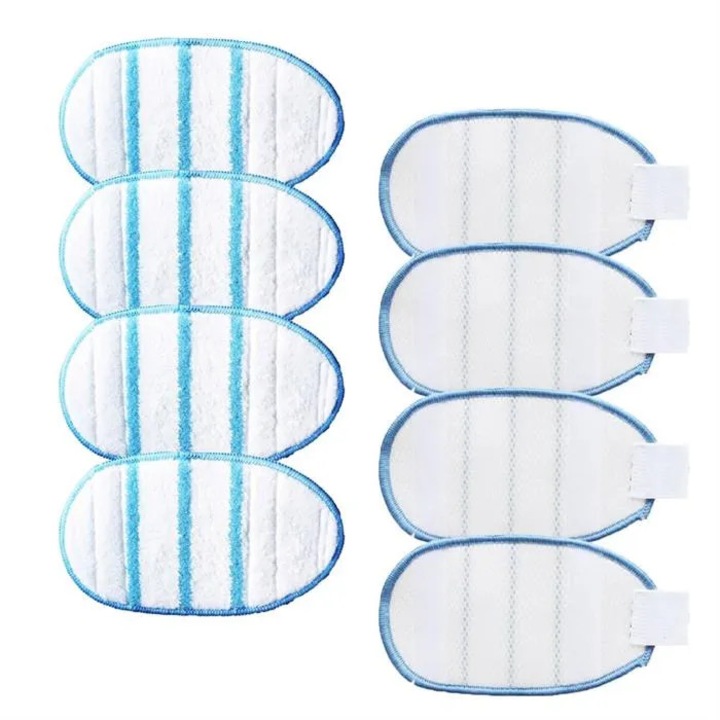 Set accesorii de schimb pentru mop cu abur, alb, universal
