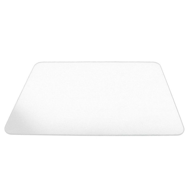 Mouse pad sticla transparent 25x20x0.32cm ergonomic pentru birou si gaming