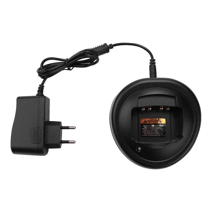 Зарядно за батерия на радиостанция, черно, 12V, 9.4V-400mAh, EU щепсел