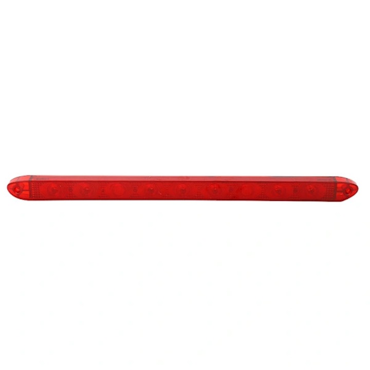Lumina frana LED 9 piros 44x3x1.8cm szerelőkészlet teherautó lakóautó utánfutó