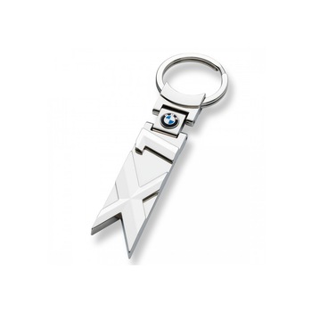 Breloc Metalic BMW X1, Argintiu Breloc Metalic BMW X1, Argintiu