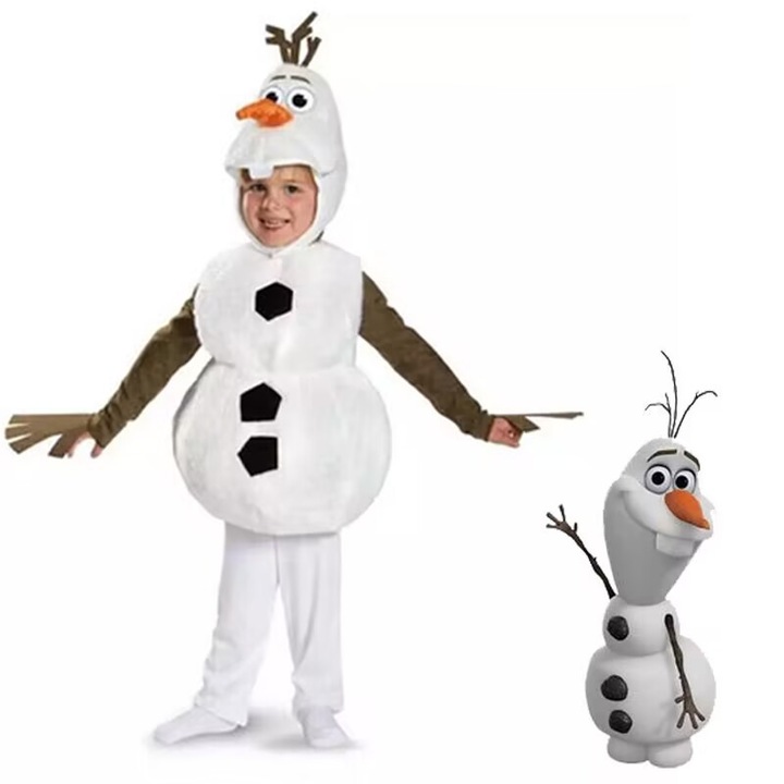 Costum copii Olaf XS pentru jocuri si anime