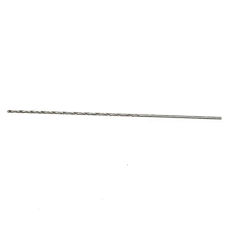 Set burghie HSS extra lungi, 2-6mm, argintiu, 160x200x250x300mm