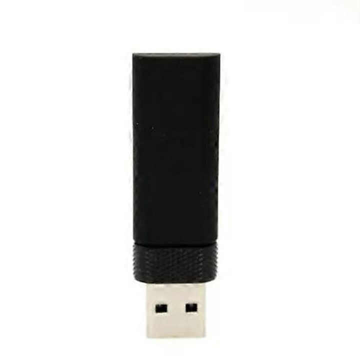 USB адаптер за сигнал за безжични слушалки HS80 MAX RGB, черен