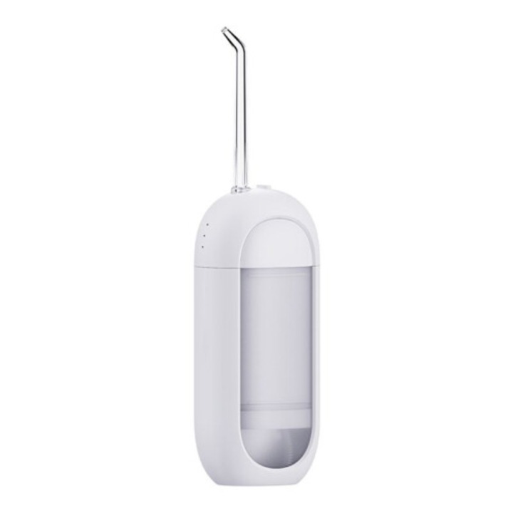 Periuta de dinti electrica cu apa, alb, 750ml, 3 trepte, 1200 pulsatii/minut