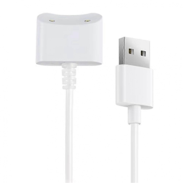 Incarcator magnetic USB, alb, 1m, ABS, set 1 buc