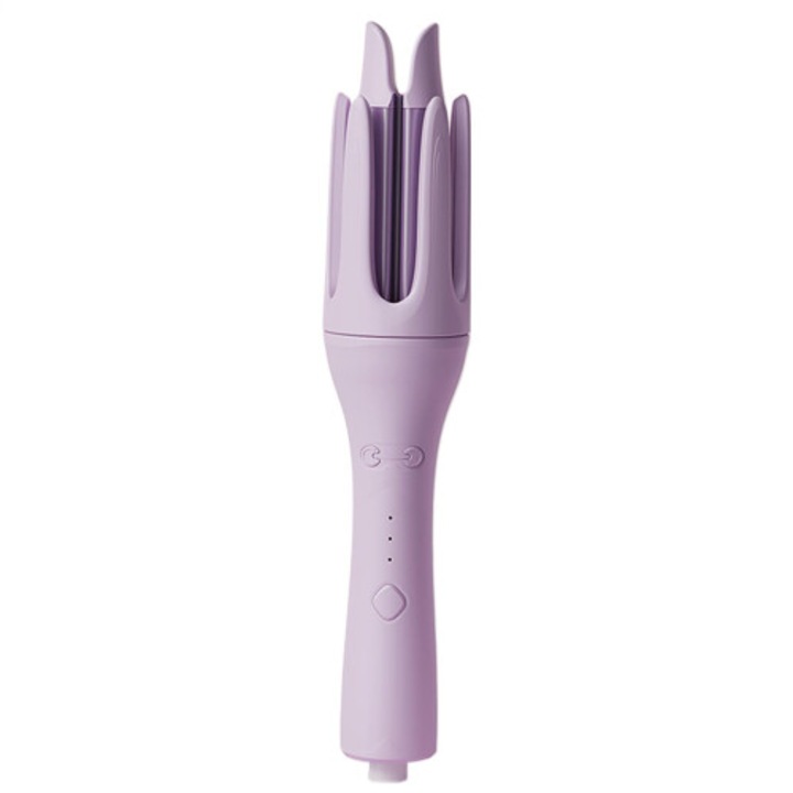 Ondulator automat par, ceramic, violet, 60s, US plug