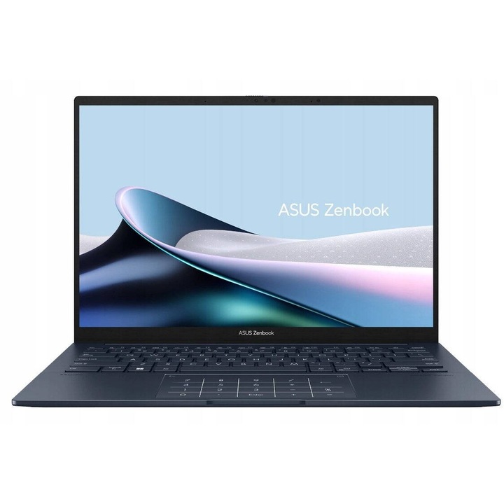 Laptop ASUS ZenBook 14 OLED 3K 14 inch Intel Core Ultra 9 285H 32GB 1TB SSD Windows 11 Home Ponder Blue