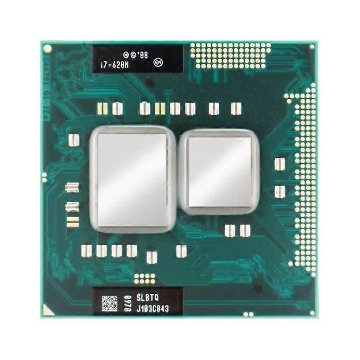 Intel Core i7-620M processzor, 2 mag, 4 szál, 2.66 GHz, 4MB gyorsítótár, 35W