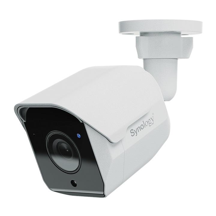 Камера IP Synology BC510, 5 MP, AI, нощно виждане 30м, бяла, 11x16см