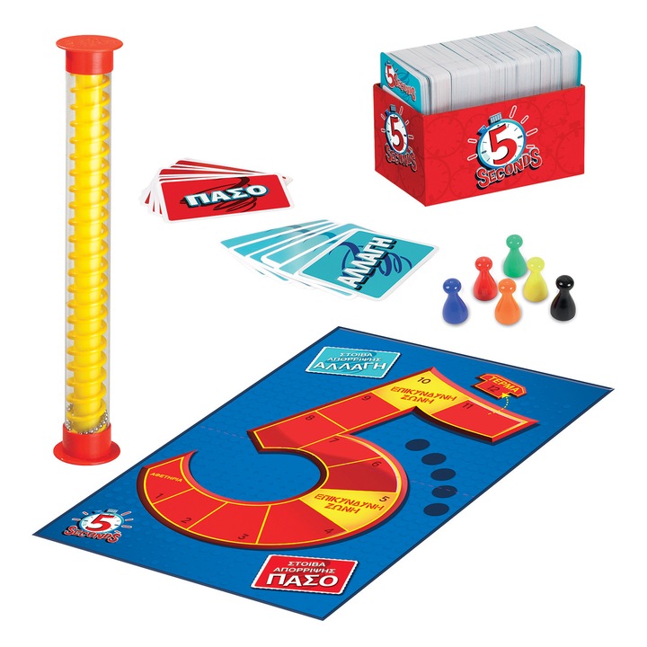 Joc de societate AS Games 5 Seconds 12+ ani 3-10 jucatori