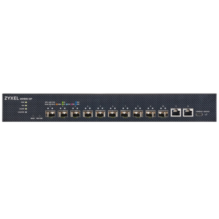Zyxel XS1935-12F menedzselhető switch 10 portos SFP+ 10G 330x230x44mm
