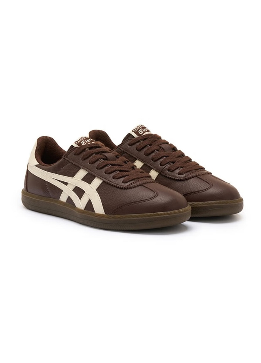 Pantofi sport Onitsuka Tiger TOKUTEN, maro, design japonez, pentru