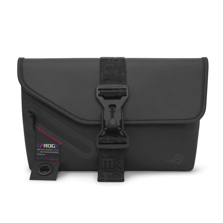 Geanta laptop Asus ROG Slash Sling Bag 2.0 negru 29x20x6cm