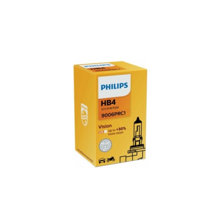 Bec Halogén HB4 51W Philips Vision 12V