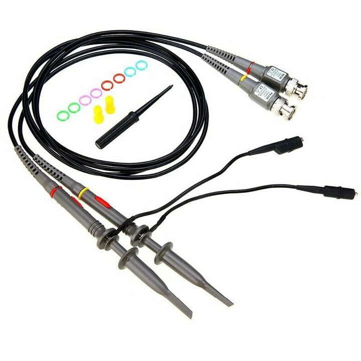 Sonda osciloscop 100 MHz kit complet BNC Minigrabber