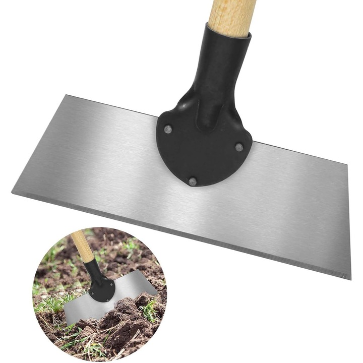 Többfunkciós acél lapátok 25x10cm kertészkedéshez és takarításhoz
