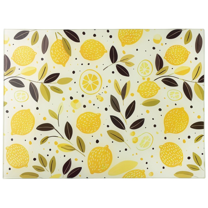 Tocator sticla Allesken Aria dreptunghi 40x30cm