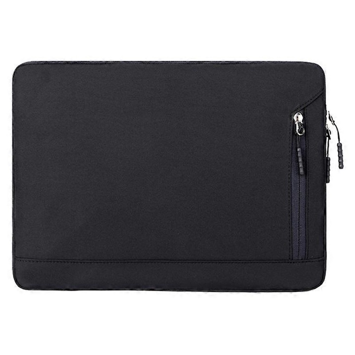 Husa laptop 15.6 inch Oxford impermeabila, captuseala fleece, 38.5x26.5x3cm