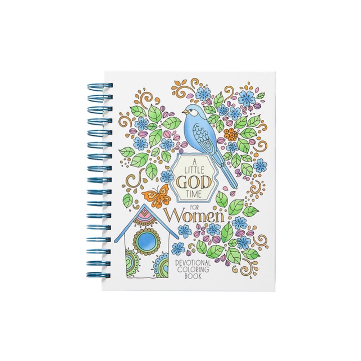 A Little God Time for Women Devotional Coloring Book, Majestic Expressions