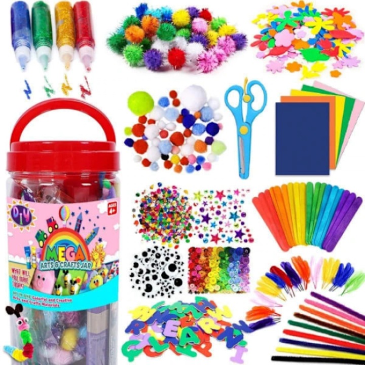 Set creativ manual pentru copii, decorativ, multicolor, 5+ ani