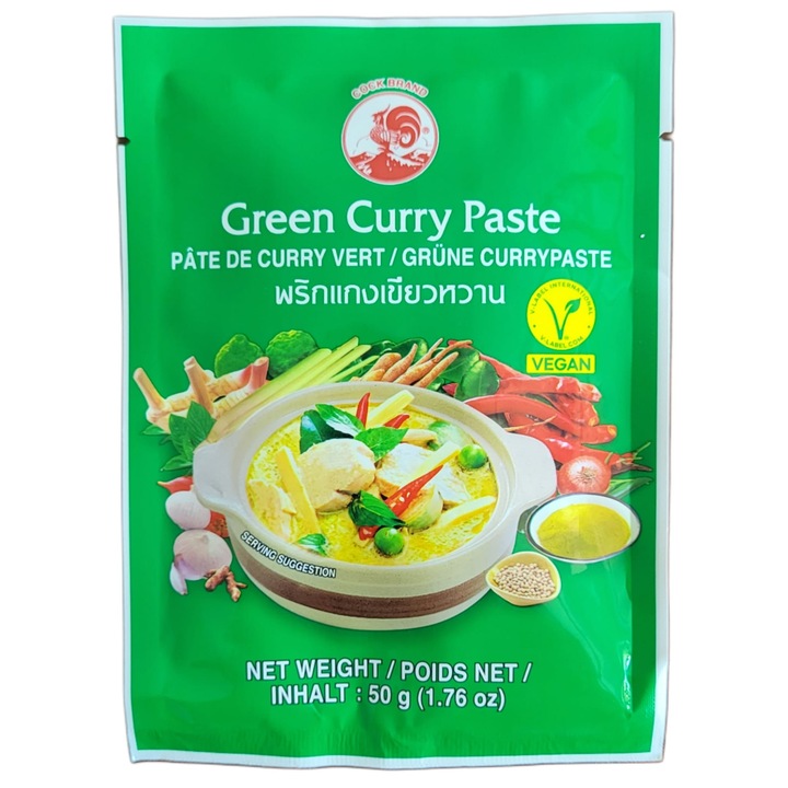 Pasta curry verde 50g