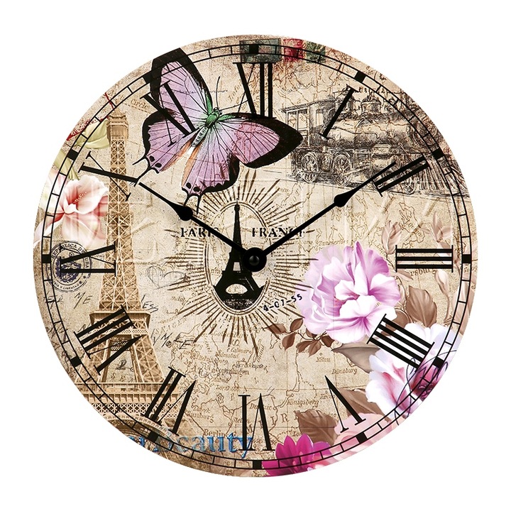 TOO CL-5625 Butterfly falióra 25, 4cm