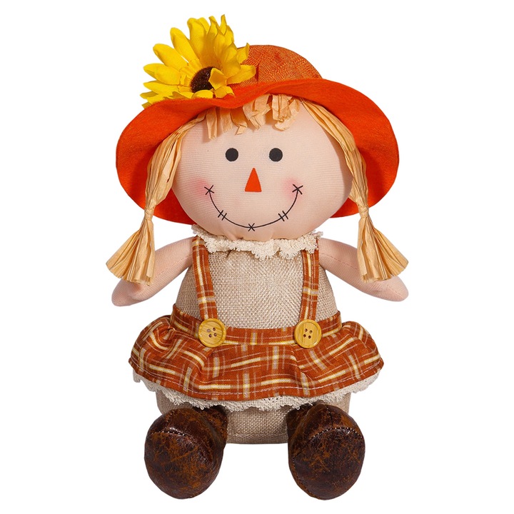 Плюшена играчка за бебета, мека, удобна, многоцветна, 20x15см