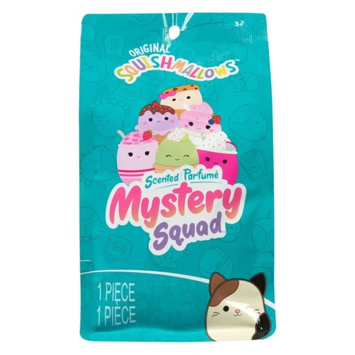 Squishmallows illatos plüssállatok Mystery Squad, Vak zsák, Jumbo