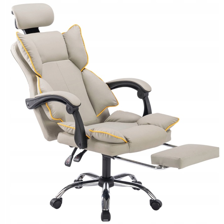 Офис стол Just Sit Como ергономичен регулируем сив 67x60x137см