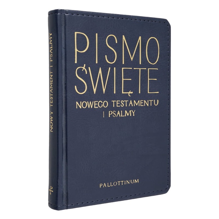 Biblia Újszövetség és Zsoltárok Pallottinum, zsebkiadás, ökobőr borító, 10x15cm