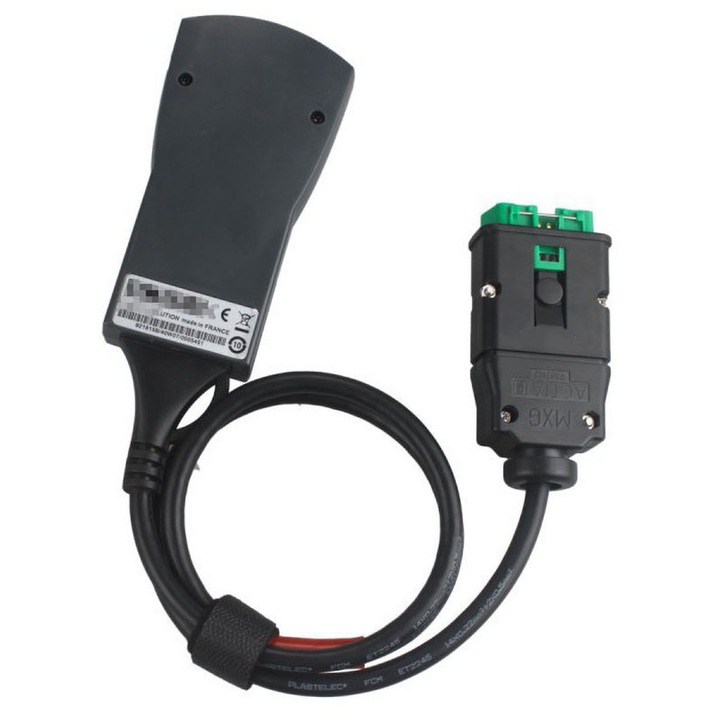 Tester diagnoza auto PP2000 Diagbox 9.91, 3rd generation, negru