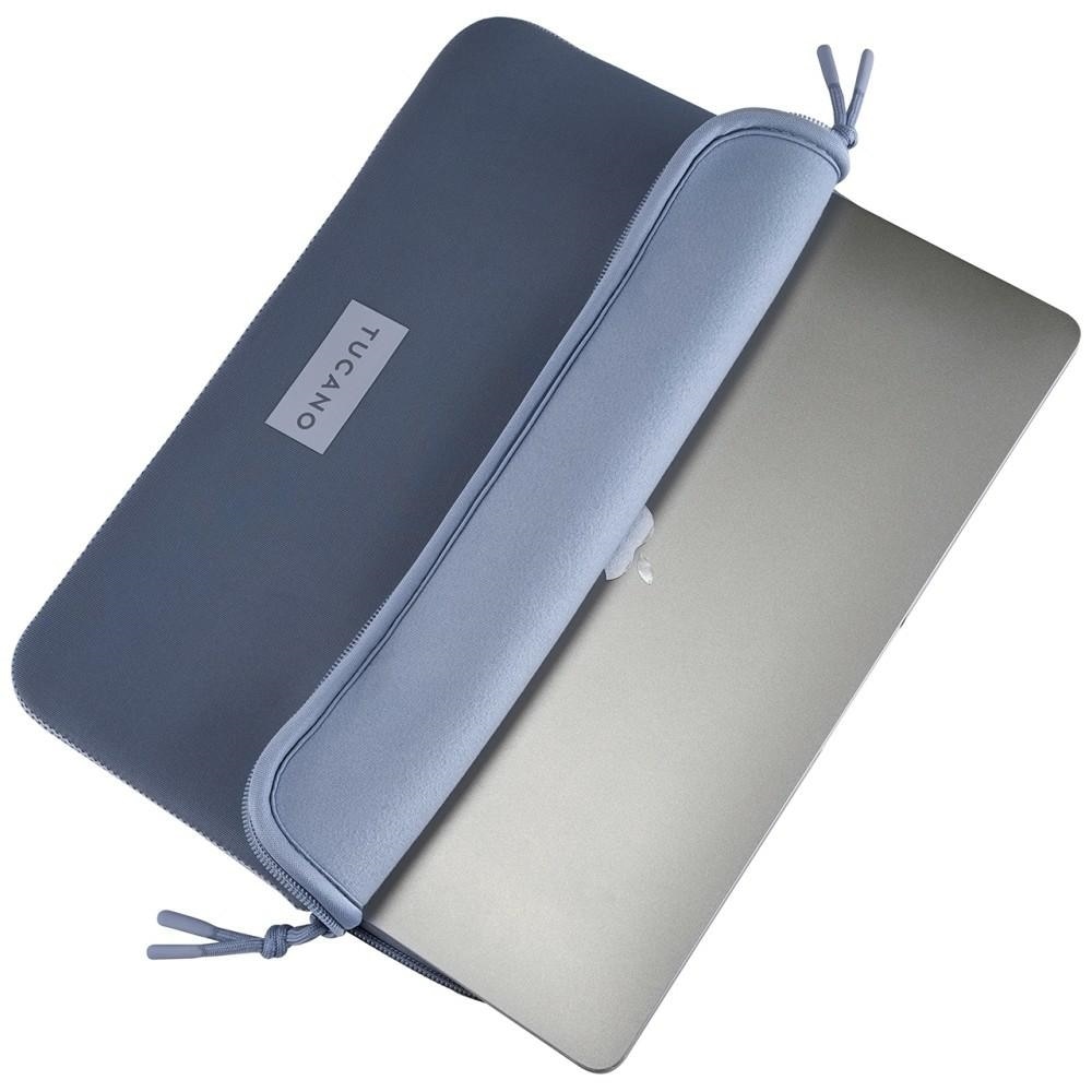 Husa din neopren Tucano One Sleeve compatibila cu Macbook Neo 13 inch, Albastru