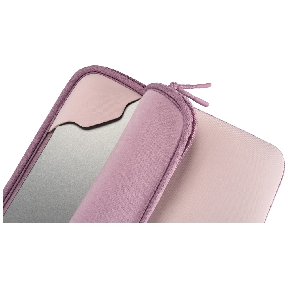 Husa din neopren Tucano One Sleeve compatibila cu Macbook Neo 13 inch, Roz