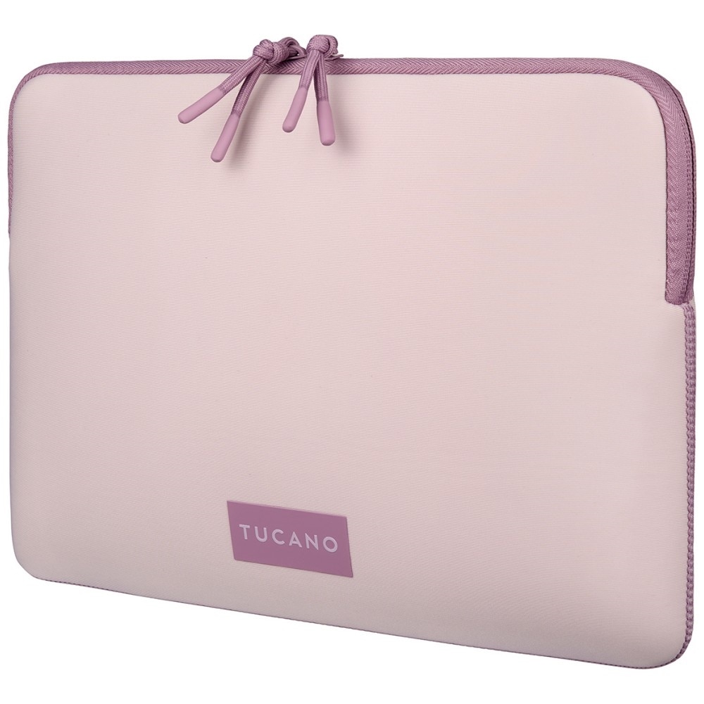 Husa din neopren Tucano One Sleeve compatibila cu Macbook Neo 13 inch, Roz