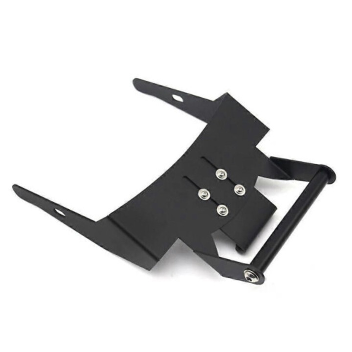 Motorkerékpár navigációs telefontartó, fém, fekete, 12mm, Honda ADV350 2021-2023