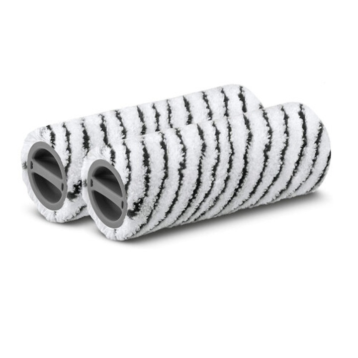 Karcher gőztisztító tartozékkészlet, biztonsági szelepek, fekete görgős kefék, többszínű
