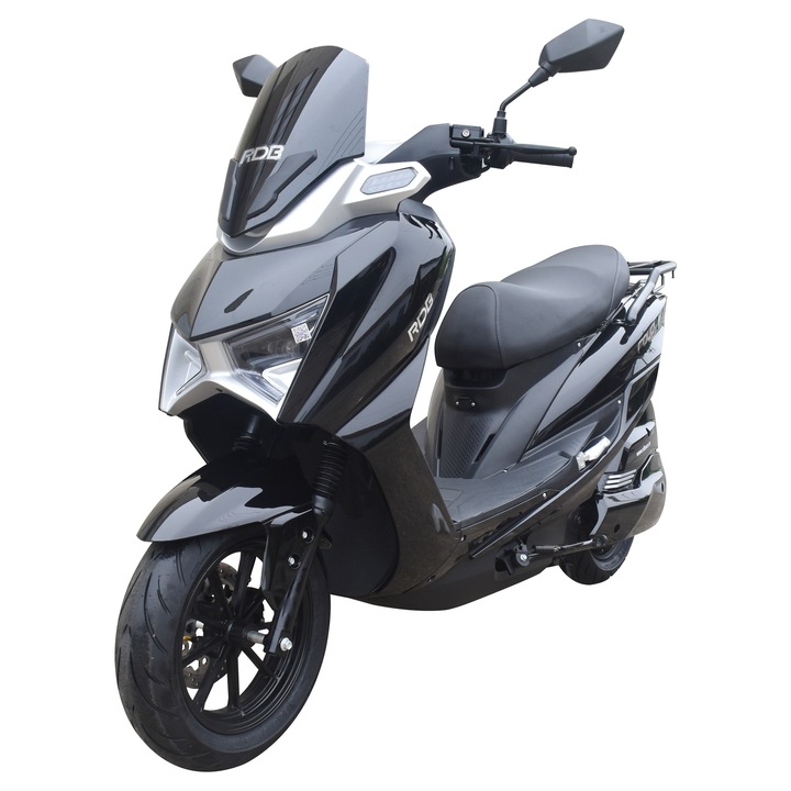 Scuter Electric RDB ROYAL, 2000W, fara permis, 25km/h, Negru + CIV inclus