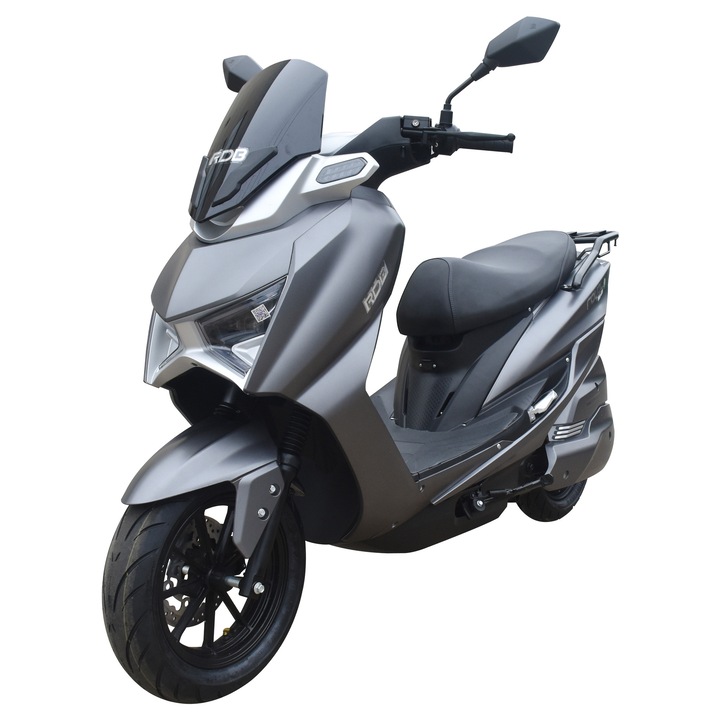 Scuter Electric RDB ROYAL, 2000W, fara permis, 25km/h, Gri + CIV inclus