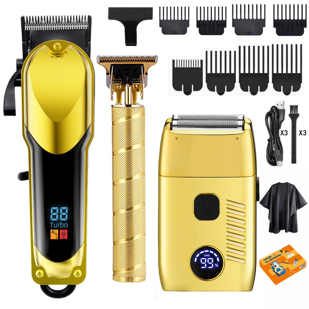 Set de aparat de ras electric, cap detasabil si lavabil, pentru ras pe ...