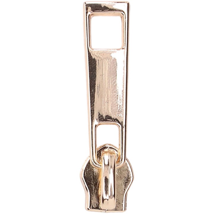 5 db tartós arany cipzárhúzó készlet 3.3x0.9x1cm