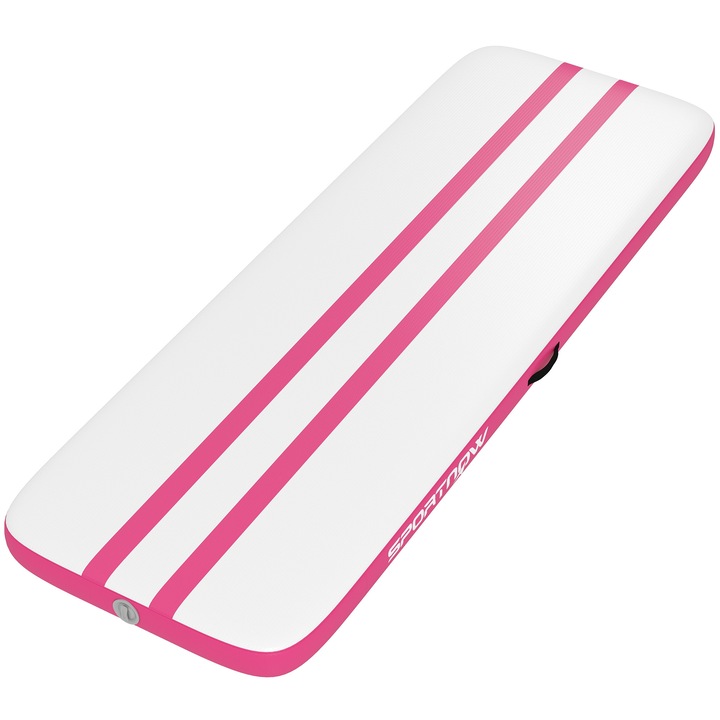 Saltea pentru Gimnastica, SPORTNOW, Clorura de polivinil, 305 x 102 x 10 cm, Roz