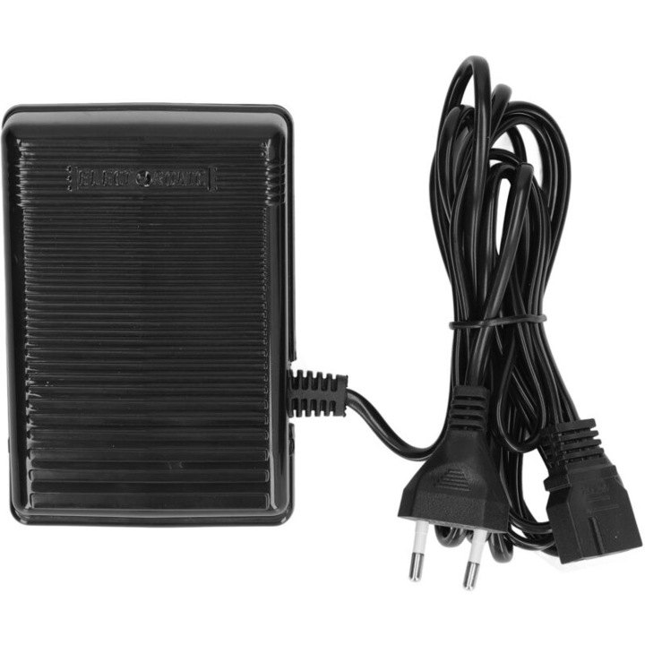 Pedala masina de cusut, plastic, cu cablu, alb, 220V