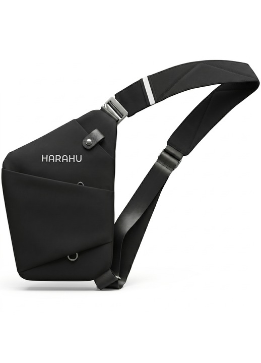 Férfi Crossbody Táska HARAHU Vector - Fekete