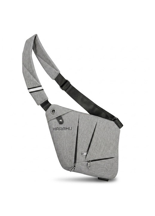 Férfi Crossbody Táska HARAHU Pulse - Szürke