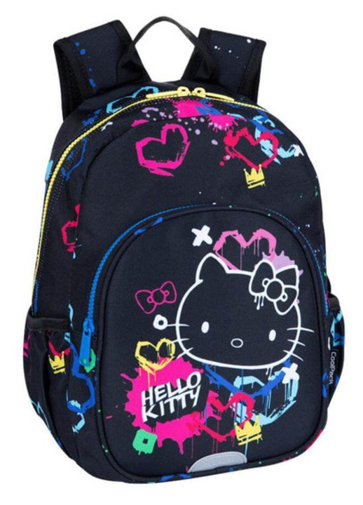 Coolpack - Toby ovis hátizsák - 1 rekeszes - Hello Kitty - Black Neon (F023034)