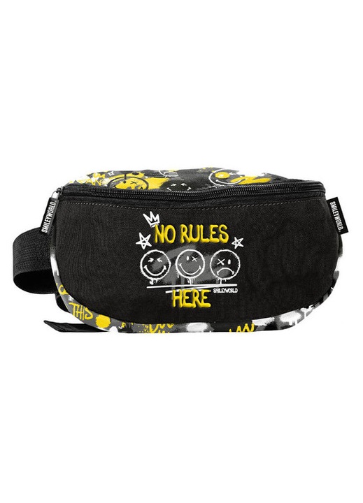 Smiley övtáska - No Rules (SM26LO-712)