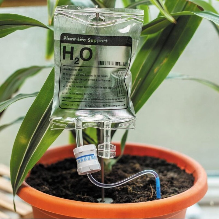 Sistem automat de irigare pentru plante de interior, 350ml, compact